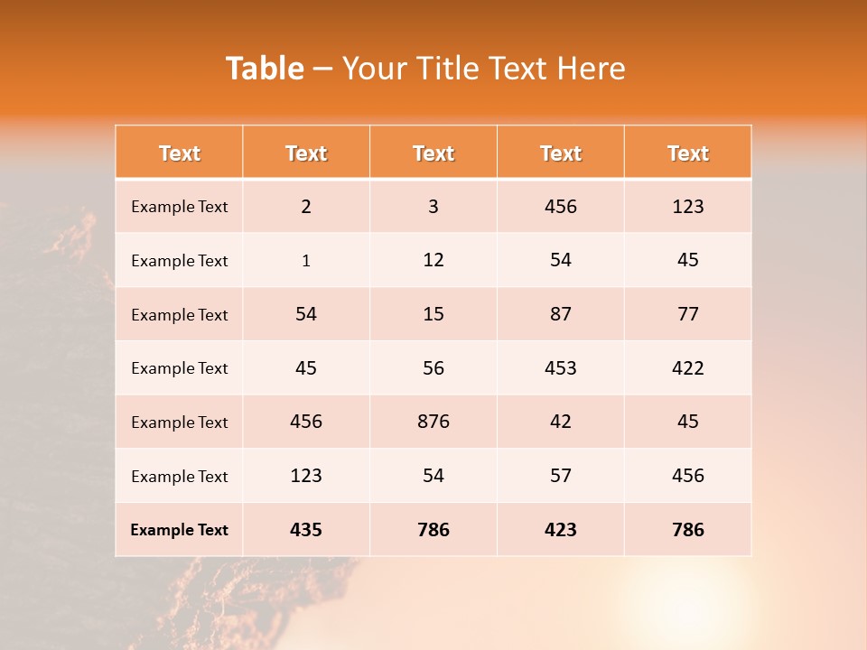 Idea Animal Mountain PowerPoint Template