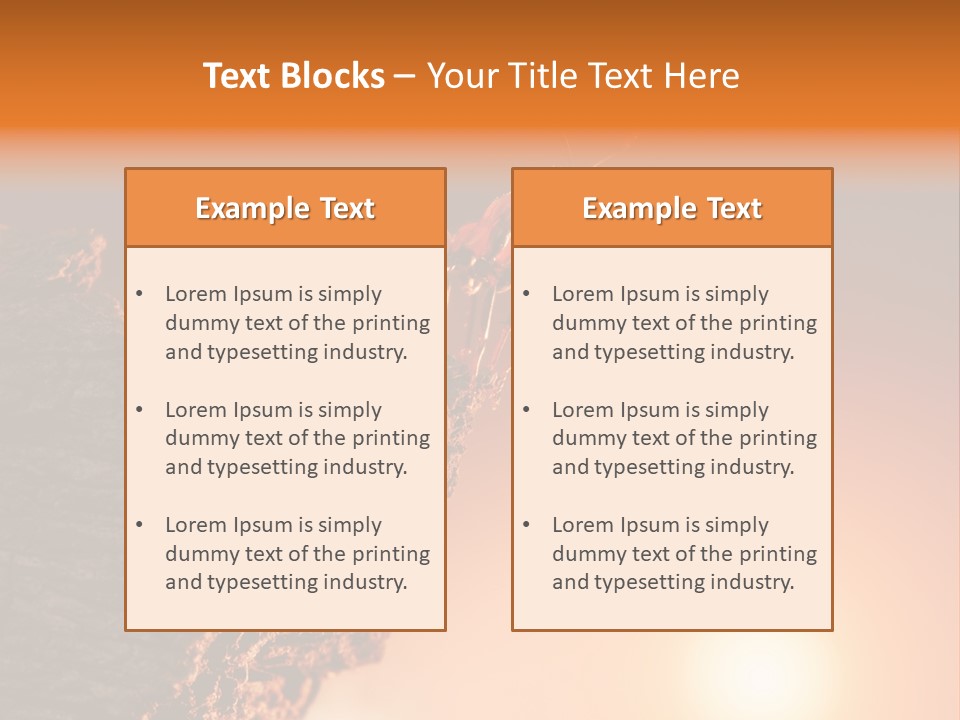 Idea Animal Mountain PowerPoint Template