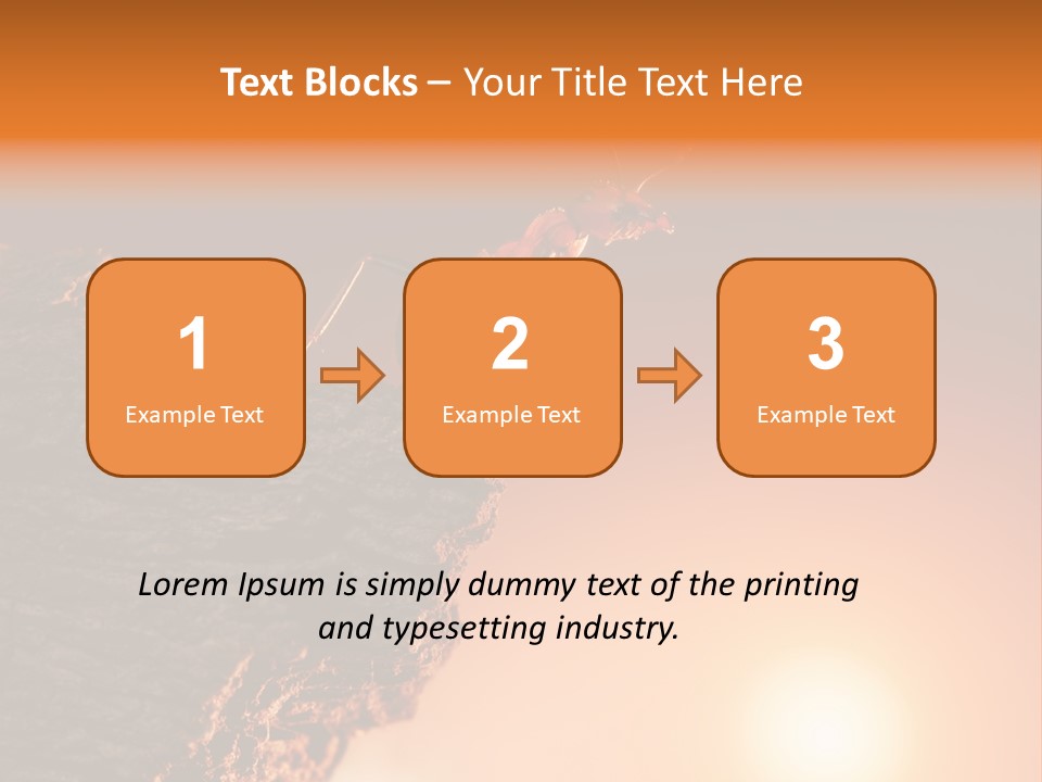 Idea Animal Mountain PowerPoint Template
