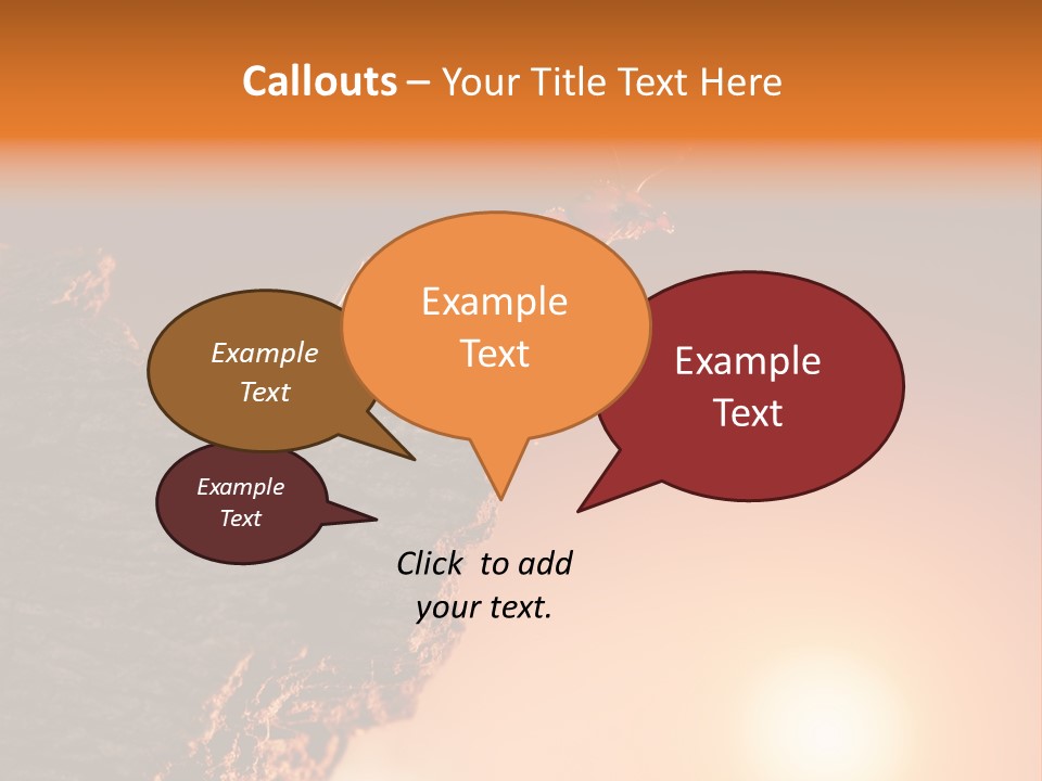 Idea Animal Mountain PowerPoint Template
