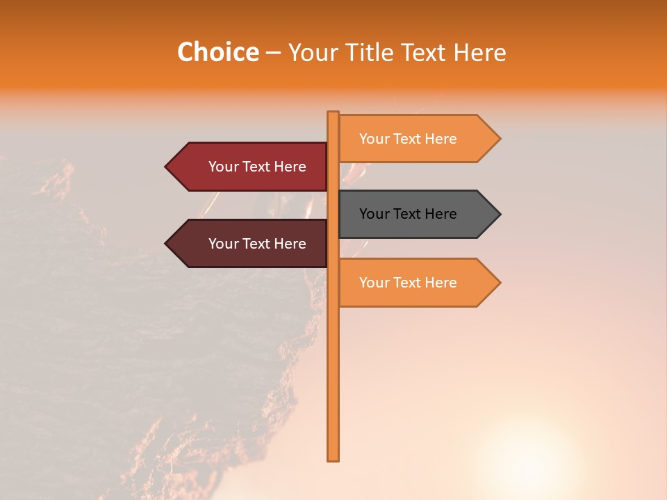 Idea Animal Mountain PowerPoint Template