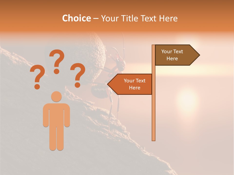 Labour Sea Worker PowerPoint Template