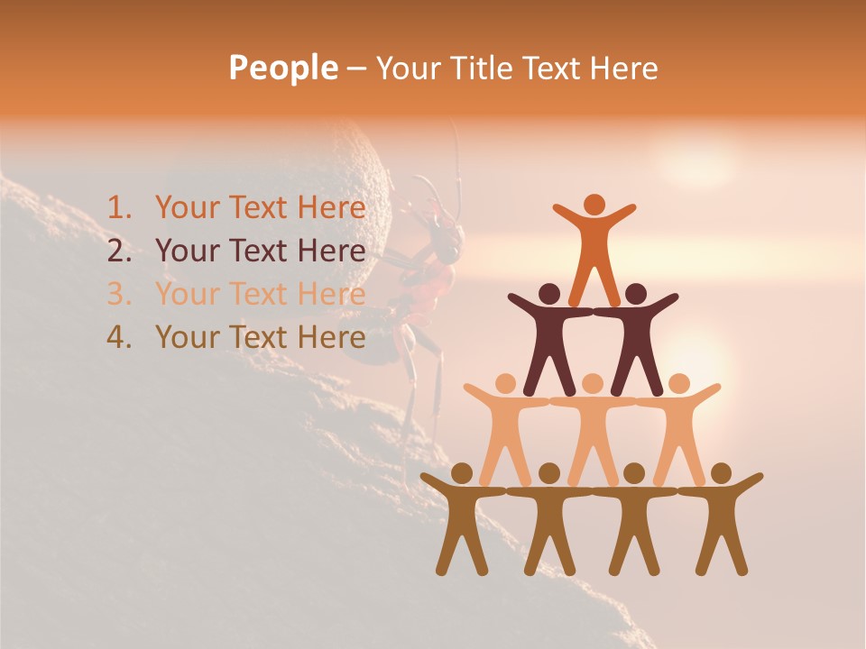 Labour Sea Worker PowerPoint Template