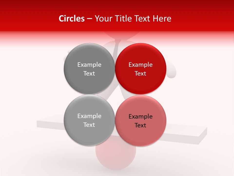 Balance Move Cartoon PowerPoint Template