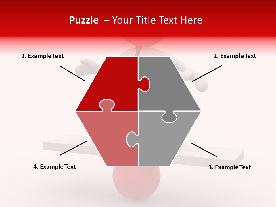 Balance Move Cartoon PowerPoint Template