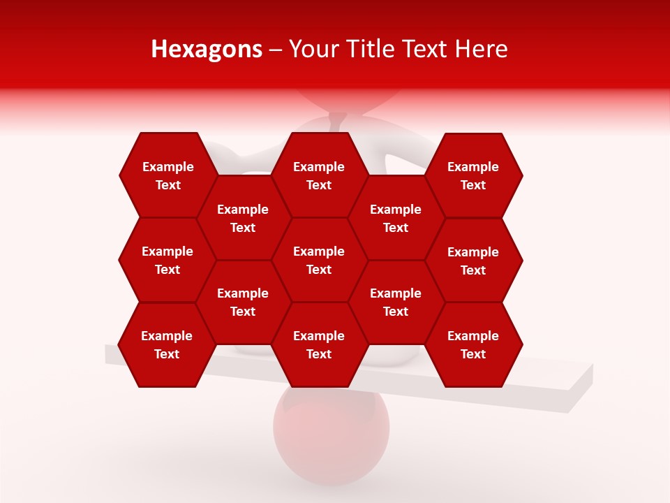 Balance Move Cartoon PowerPoint Template