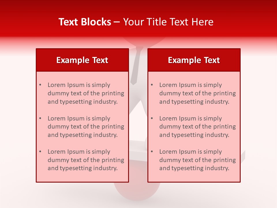 Balance Move Cartoon PowerPoint Template