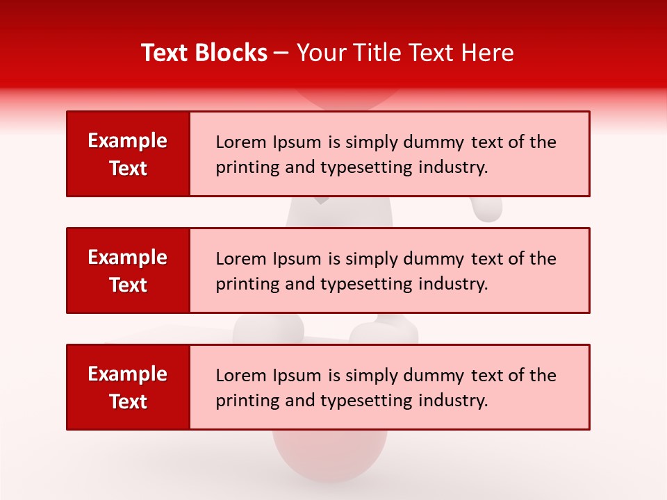 Balance Move Cartoon PowerPoint Template