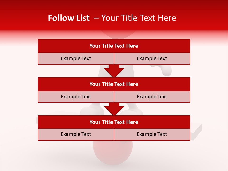 Balance Move Cartoon PowerPoint Template