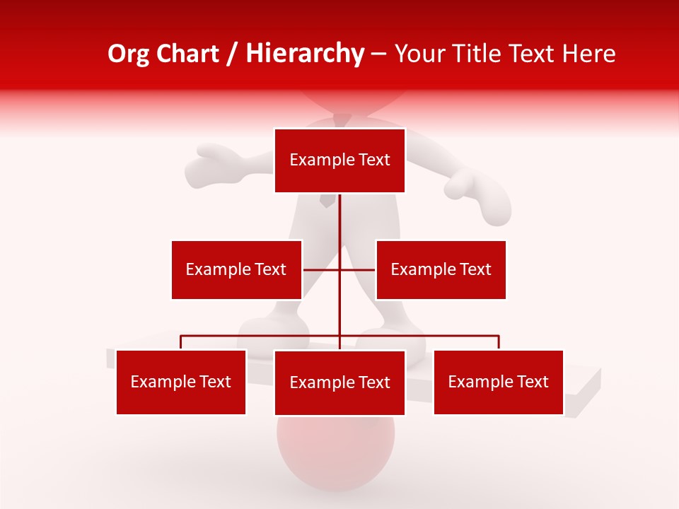 Balance Move Cartoon PowerPoint Template