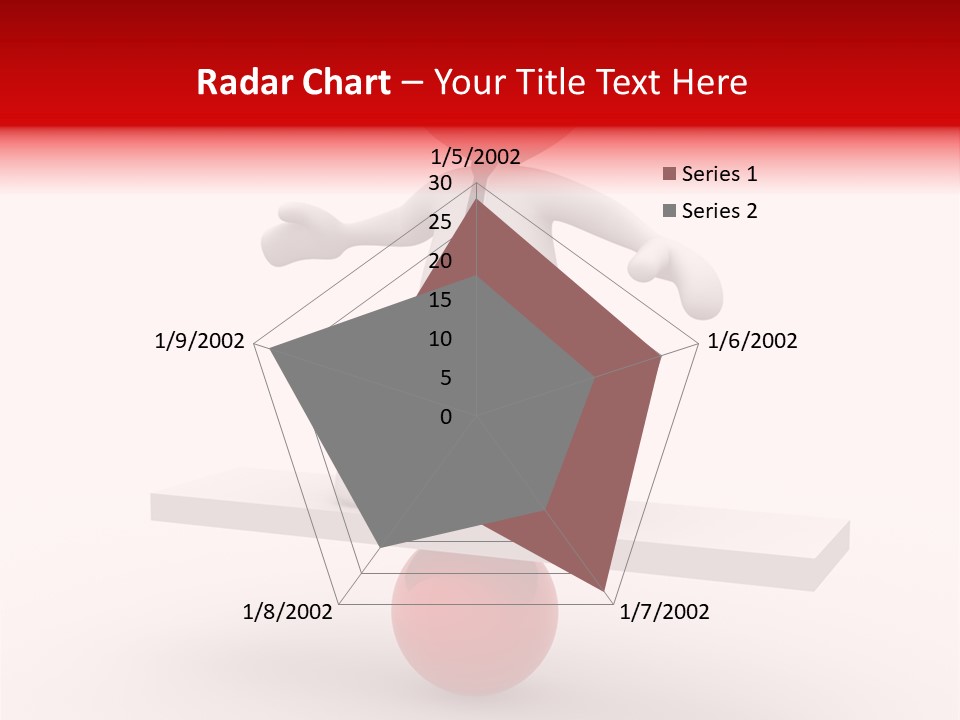 Balance Move Cartoon PowerPoint Template