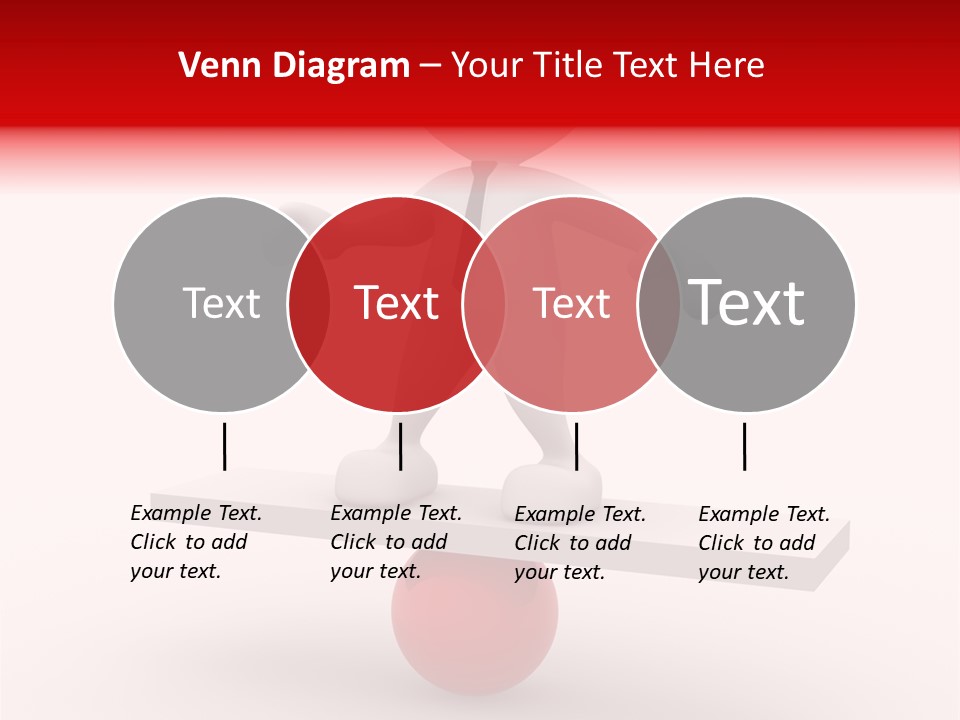 Balance Move Cartoon PowerPoint Template