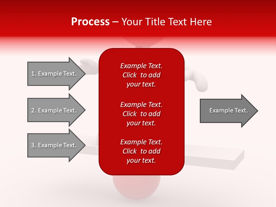 Balance Move Cartoon PowerPoint Template