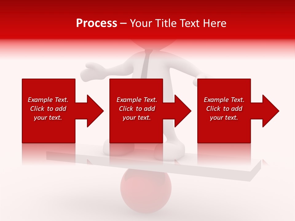 Balance Move Cartoon PowerPoint Template