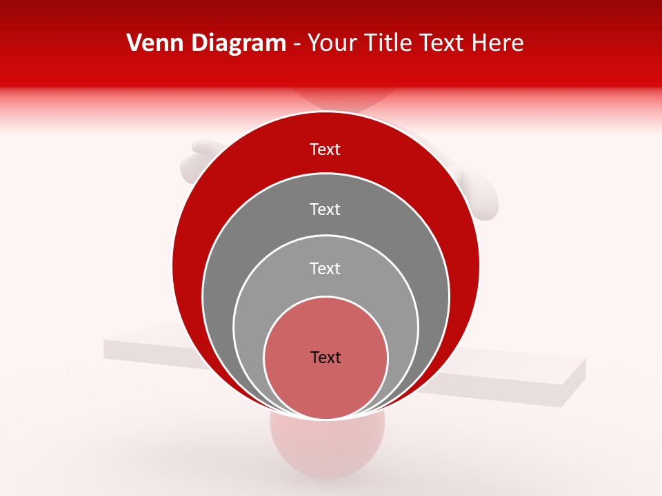 Balance Move Cartoon PowerPoint Template