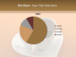 Full Saucer Tableware PowerPoint Template