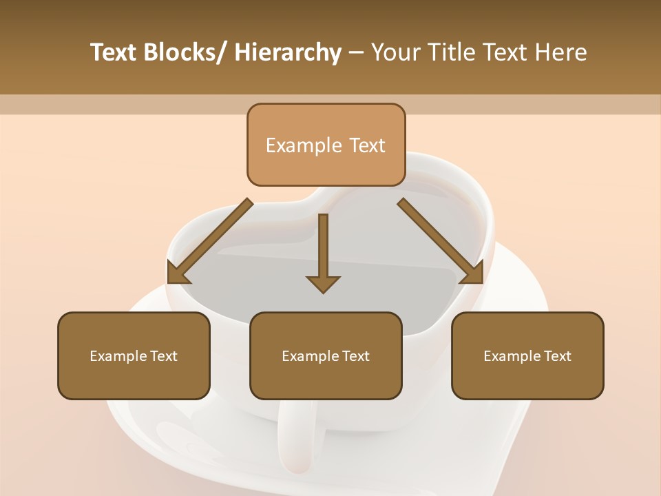 Full Saucer Tableware PowerPoint Template