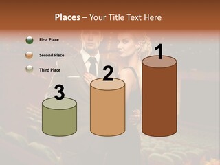 Couple Indoors Theatrical PowerPoint Template