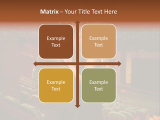 Couple Indoors Theatrical PowerPoint Template