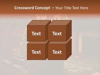 Couple Indoors Theatrical PowerPoint Template