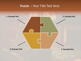 Couple Indoors Theatrical PowerPoint Template