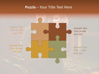 Couple Indoors Theatrical PowerPoint Template