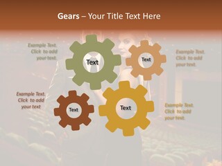 Couple Indoors Theatrical PowerPoint Template