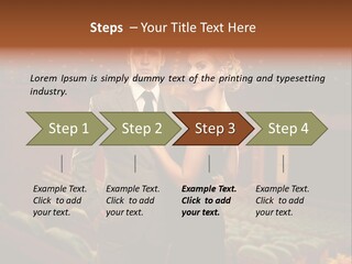 Couple Indoors Theatrical PowerPoint Template