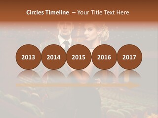 Couple Indoors Theatrical PowerPoint Template