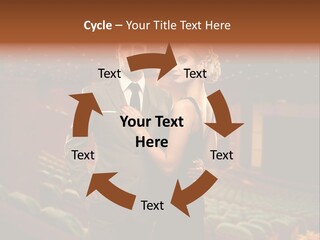 Couple Indoors Theatrical PowerPoint Template