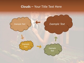 Couple Indoors Theatrical PowerPoint Template