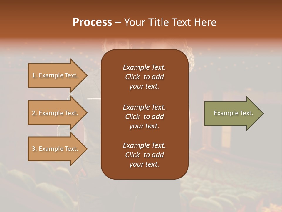 Couple Indoors Theatrical PowerPoint Template