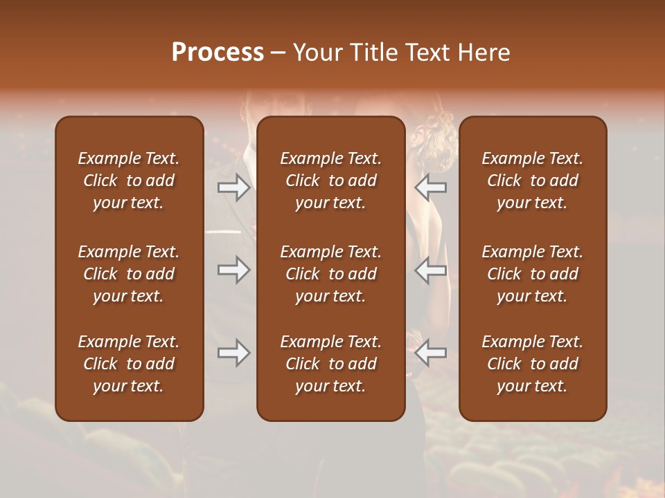 Couple Indoors Theatrical PowerPoint Template