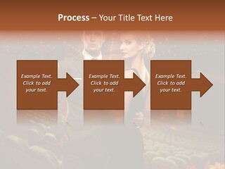 Couple Indoors Theatrical PowerPoint Template