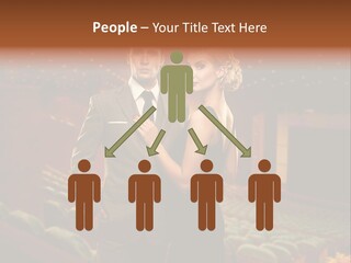 Couple Indoors Theatrical PowerPoint Template