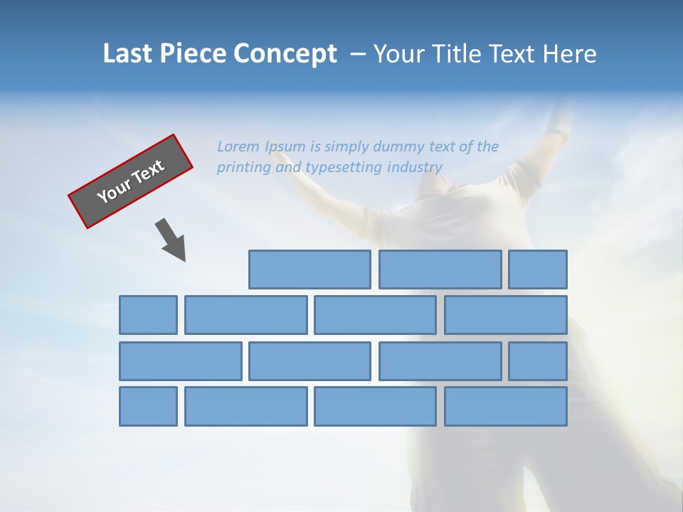 Young Freedom Life PowerPoint Template