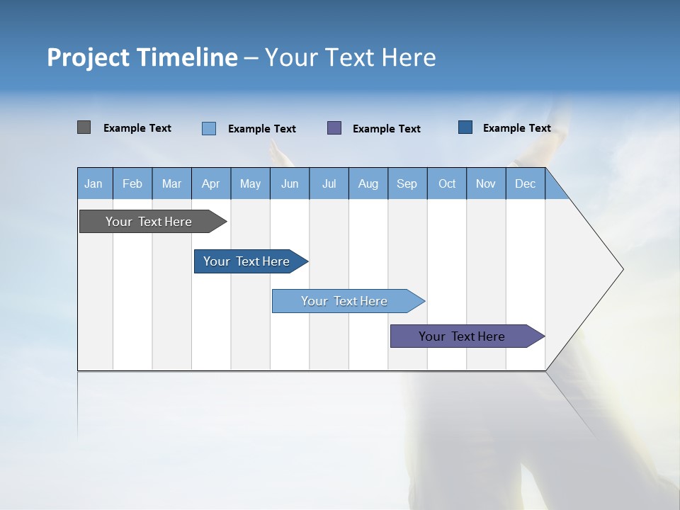 Young Freedom Life PowerPoint Template