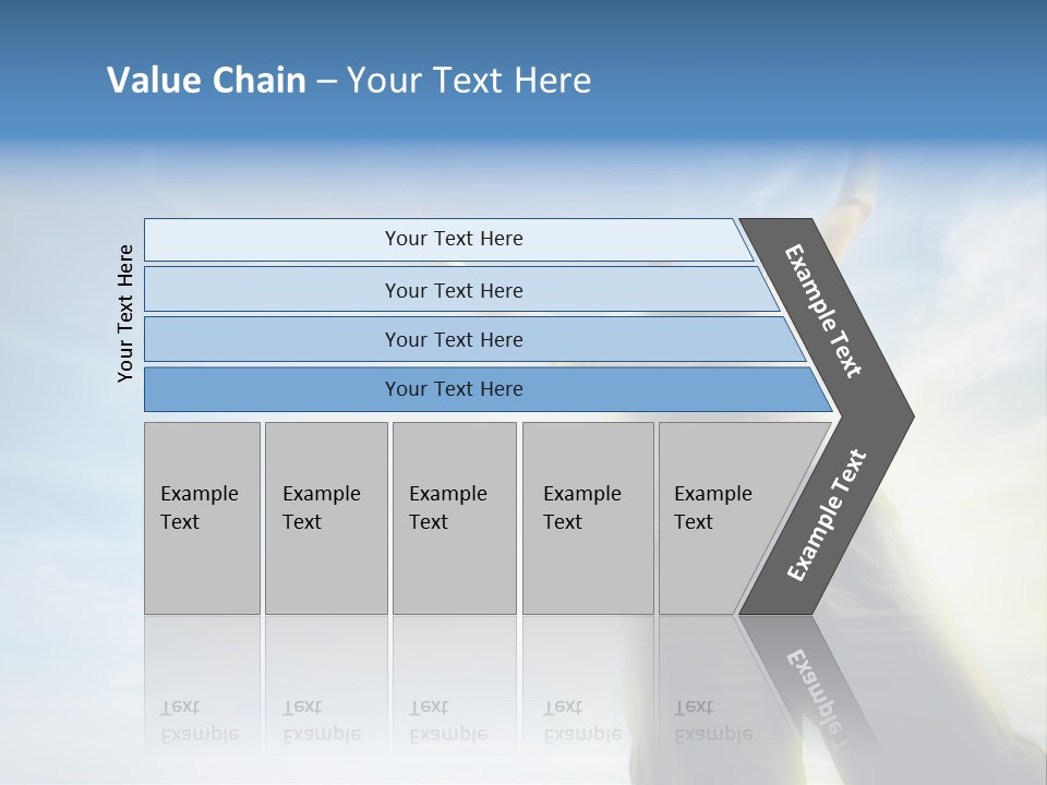 Young Freedom Life PowerPoint Template
