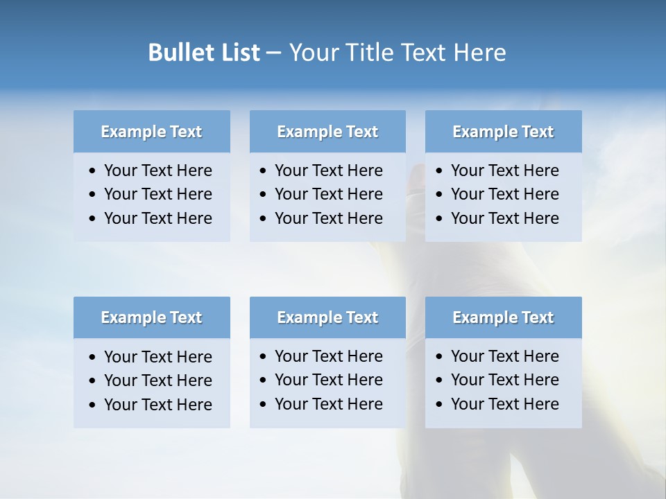 Young Freedom Life PowerPoint Template