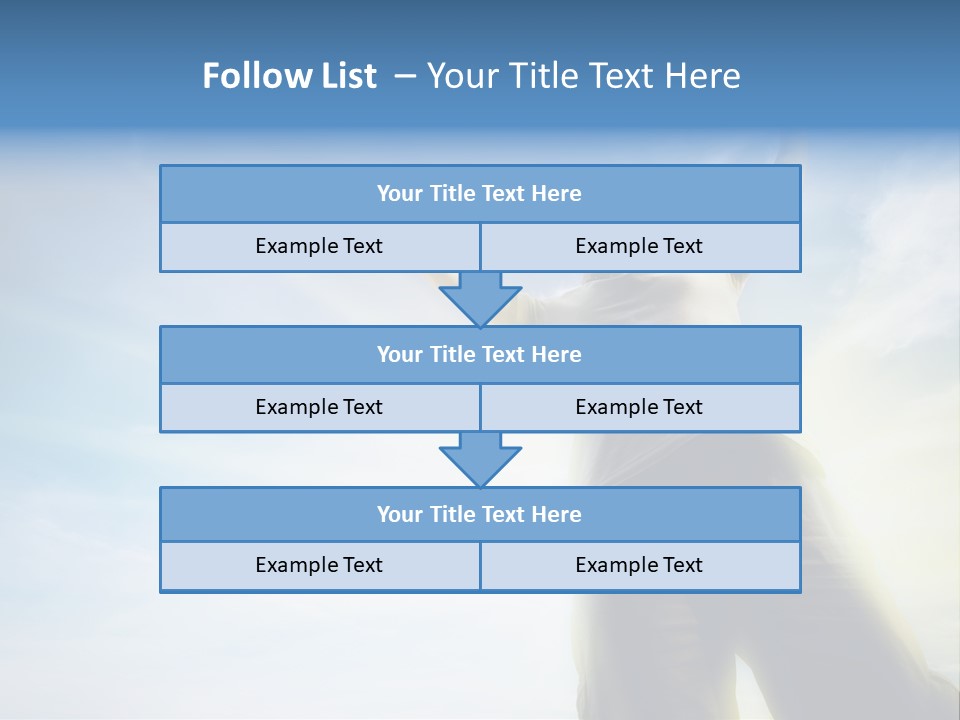 Young Freedom Life PowerPoint Template