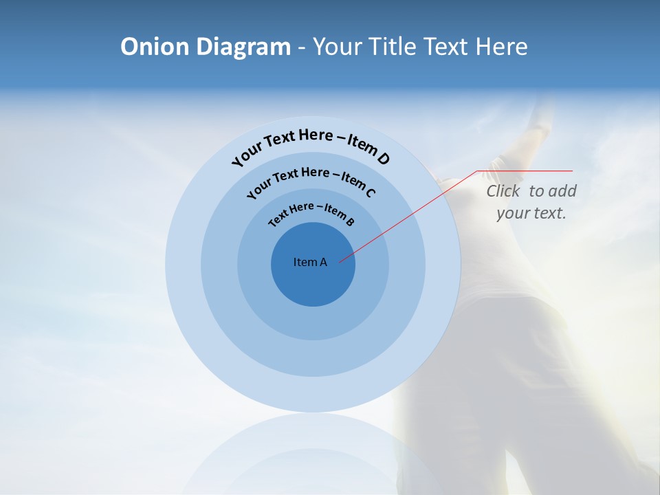 Young Freedom Life PowerPoint Template