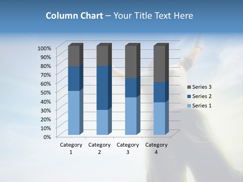 Young Freedom Life PowerPoint Template