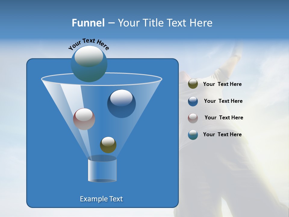 Young Freedom Life PowerPoint Template