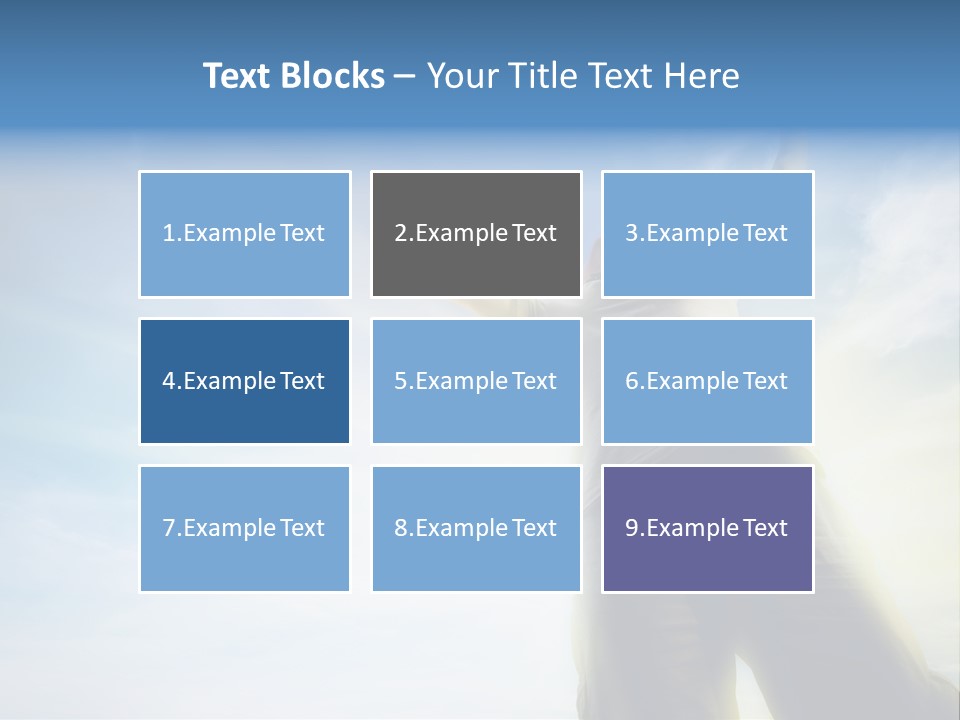Young Freedom Life PowerPoint Template