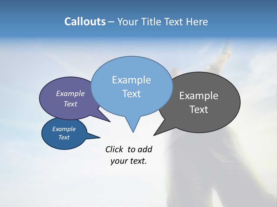 Young Freedom Life PowerPoint Template