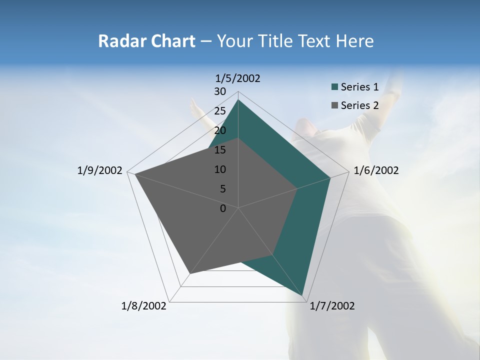 Young Freedom Life PowerPoint Template