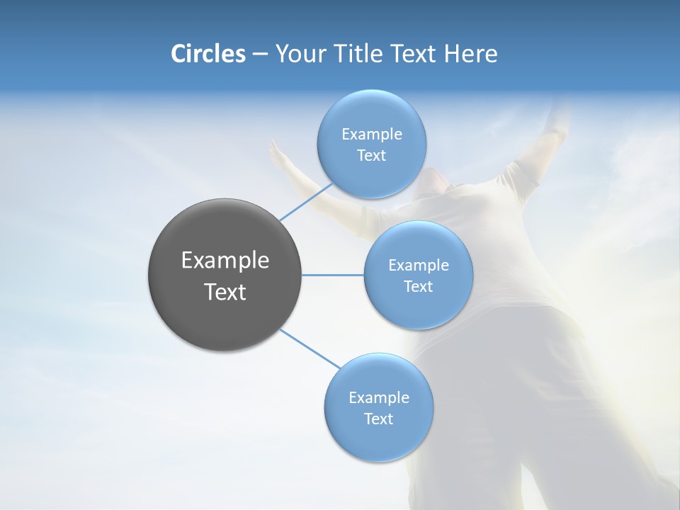 Young Freedom Life PowerPoint Template