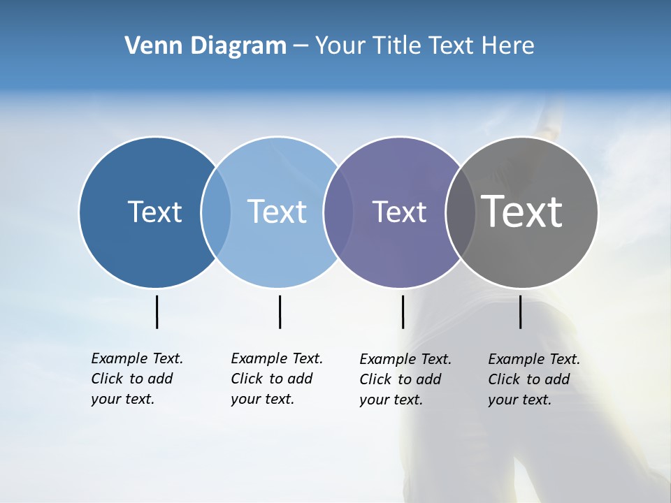 Young Freedom Life PowerPoint Template