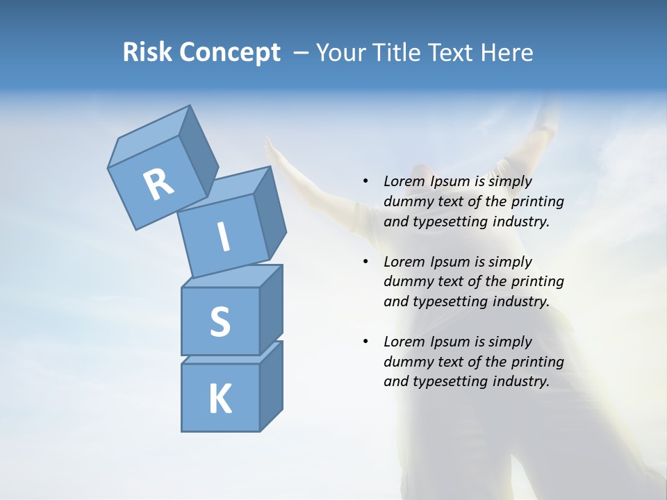 Young Freedom Life PowerPoint Template