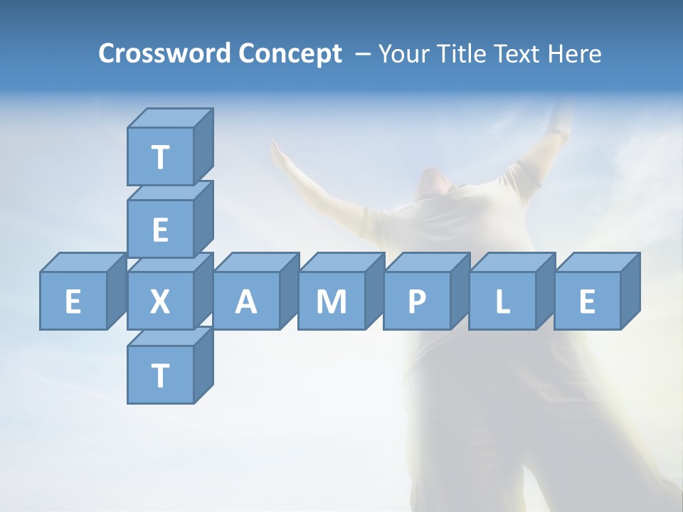 Young Freedom Life PowerPoint Template